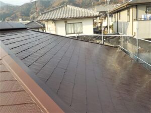 広島市佐伯区屋根塗装2　施工後